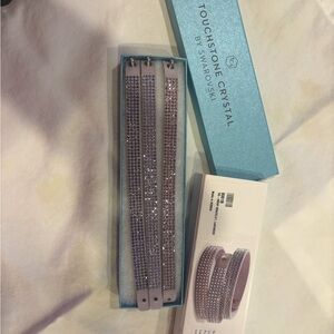 NWT Touchstone by Swarovski bracelet in lavender!